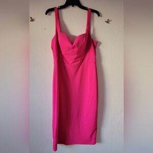 Premier Amour | Hot Pink Dress | Size 16